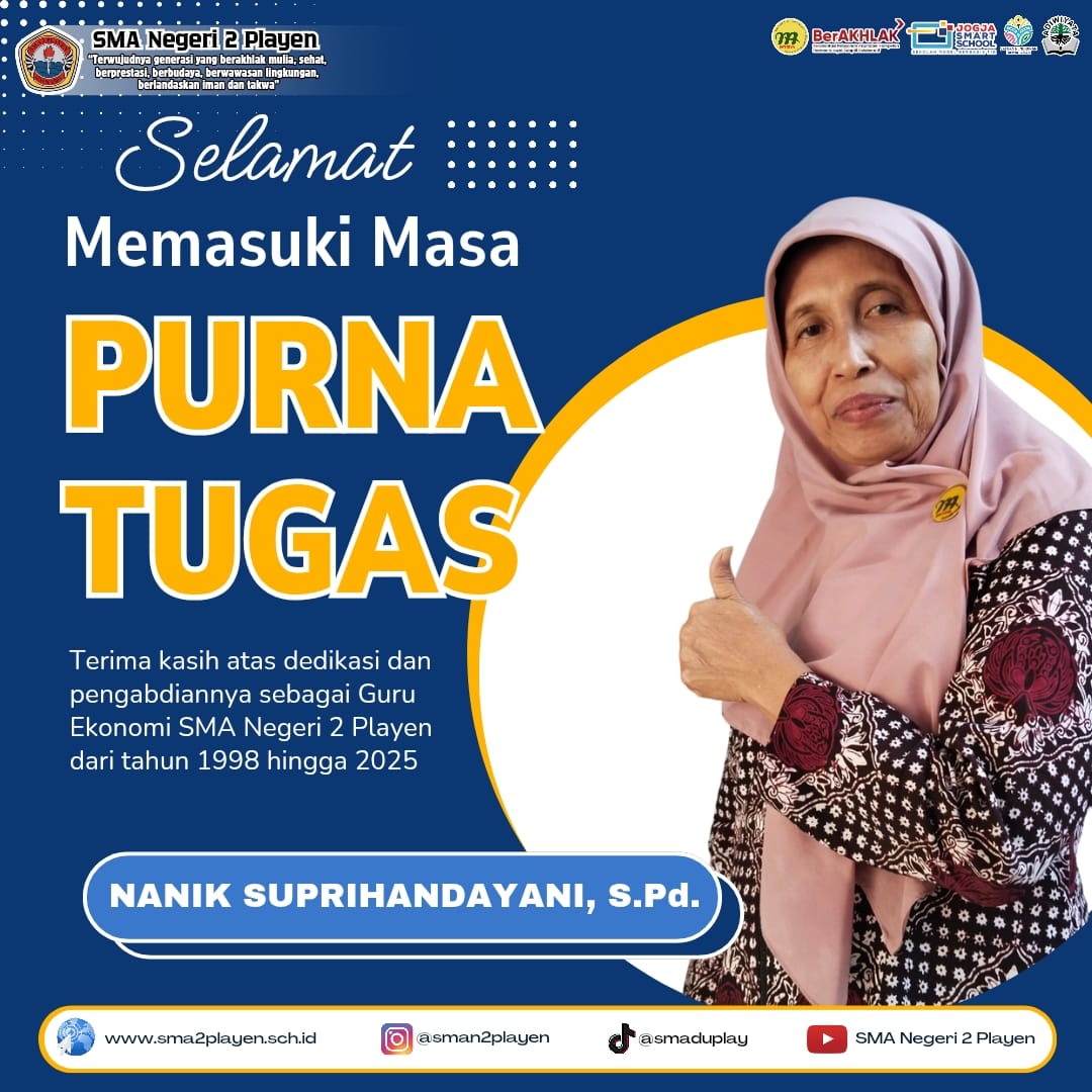 Terima Kasih atas Pengabdian dan Dedikasi