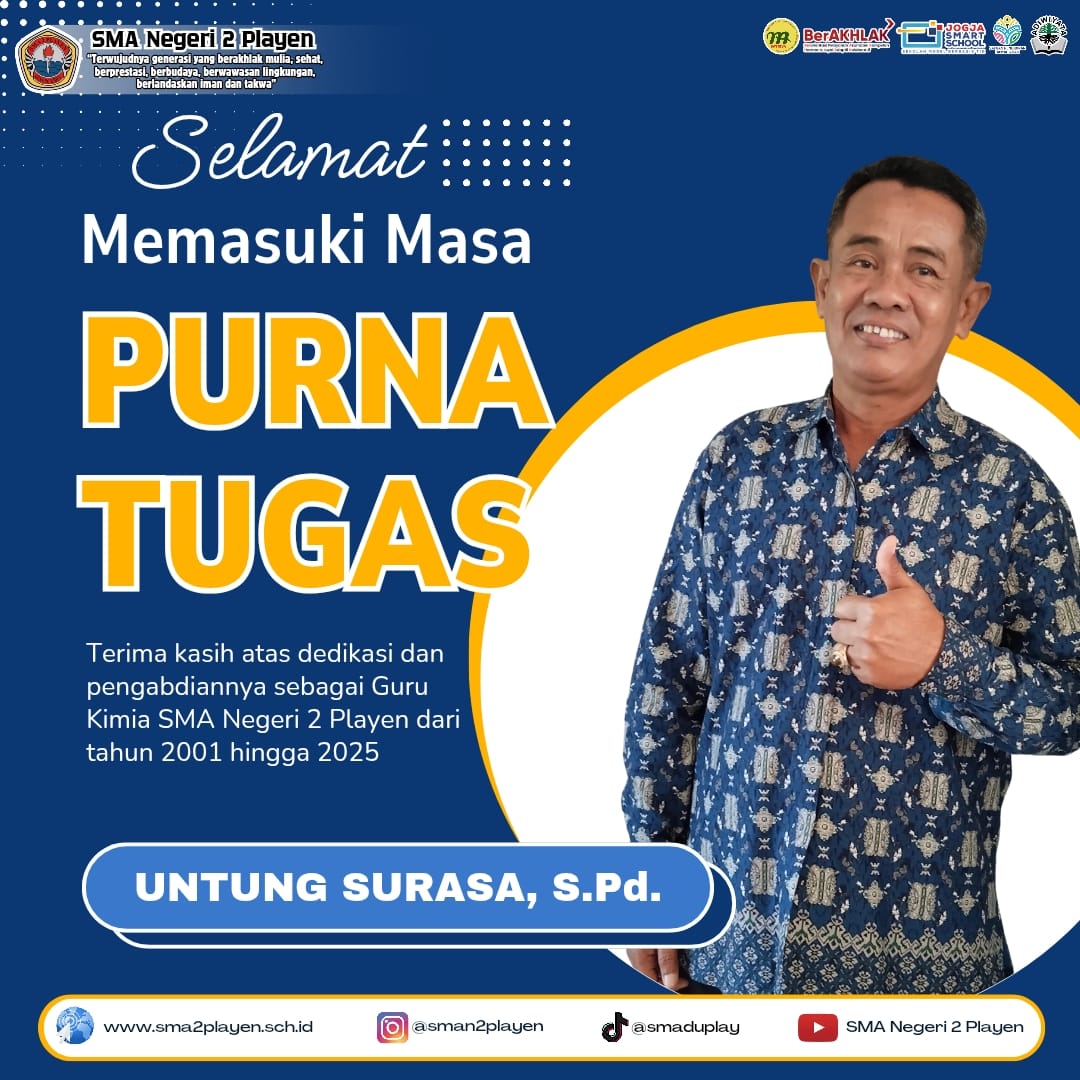 Terima Kasih atas Pengabdian dan Dedikasi