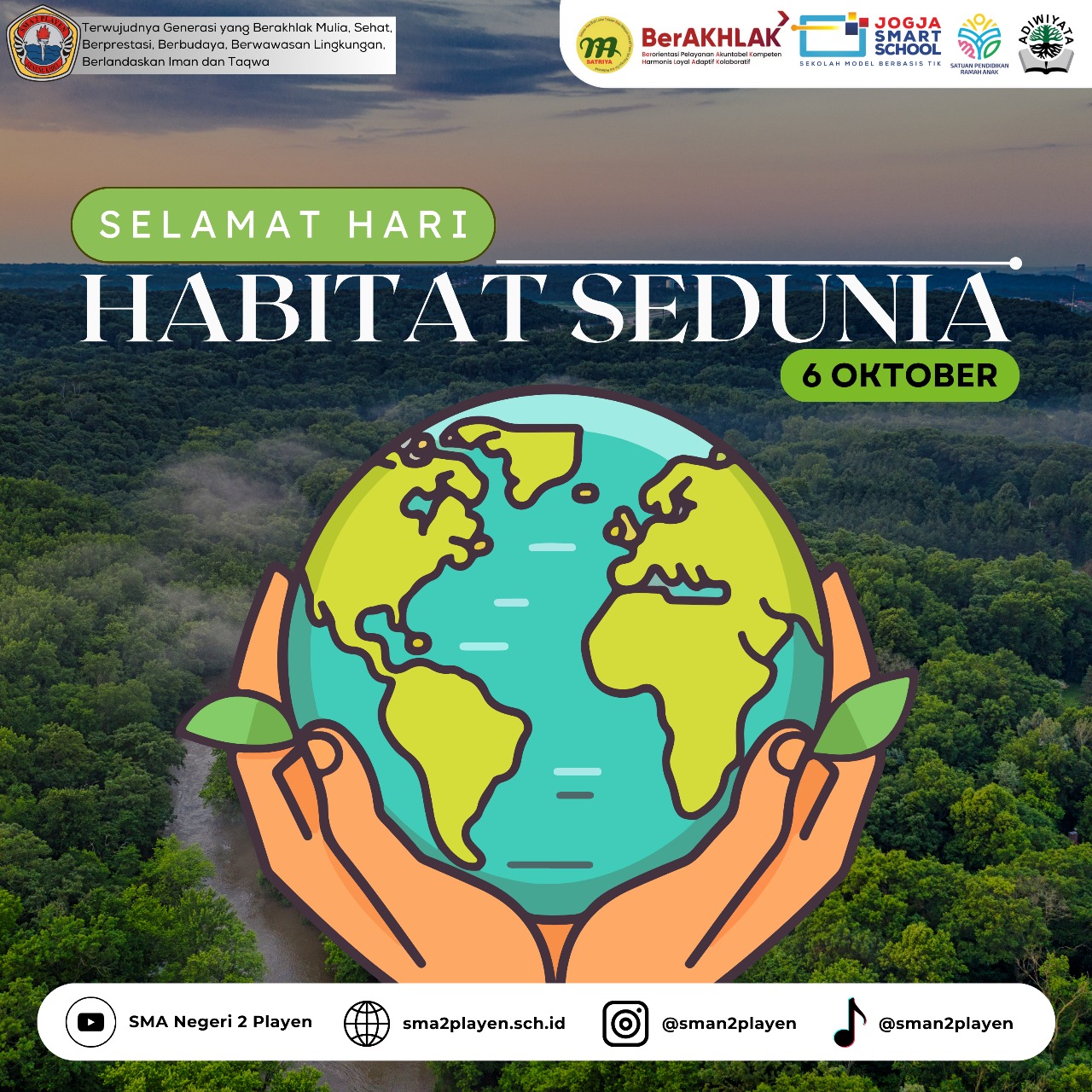 Selamat Hari Habitat Sedunia - SMA Negeri 2 Playen