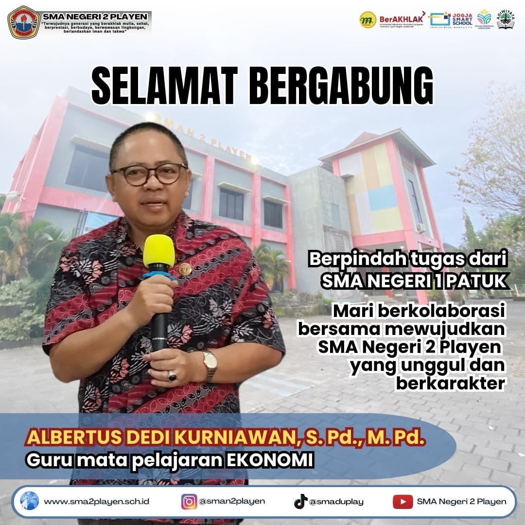 Tenaga Pendidik Baru SMAN 2 Playen