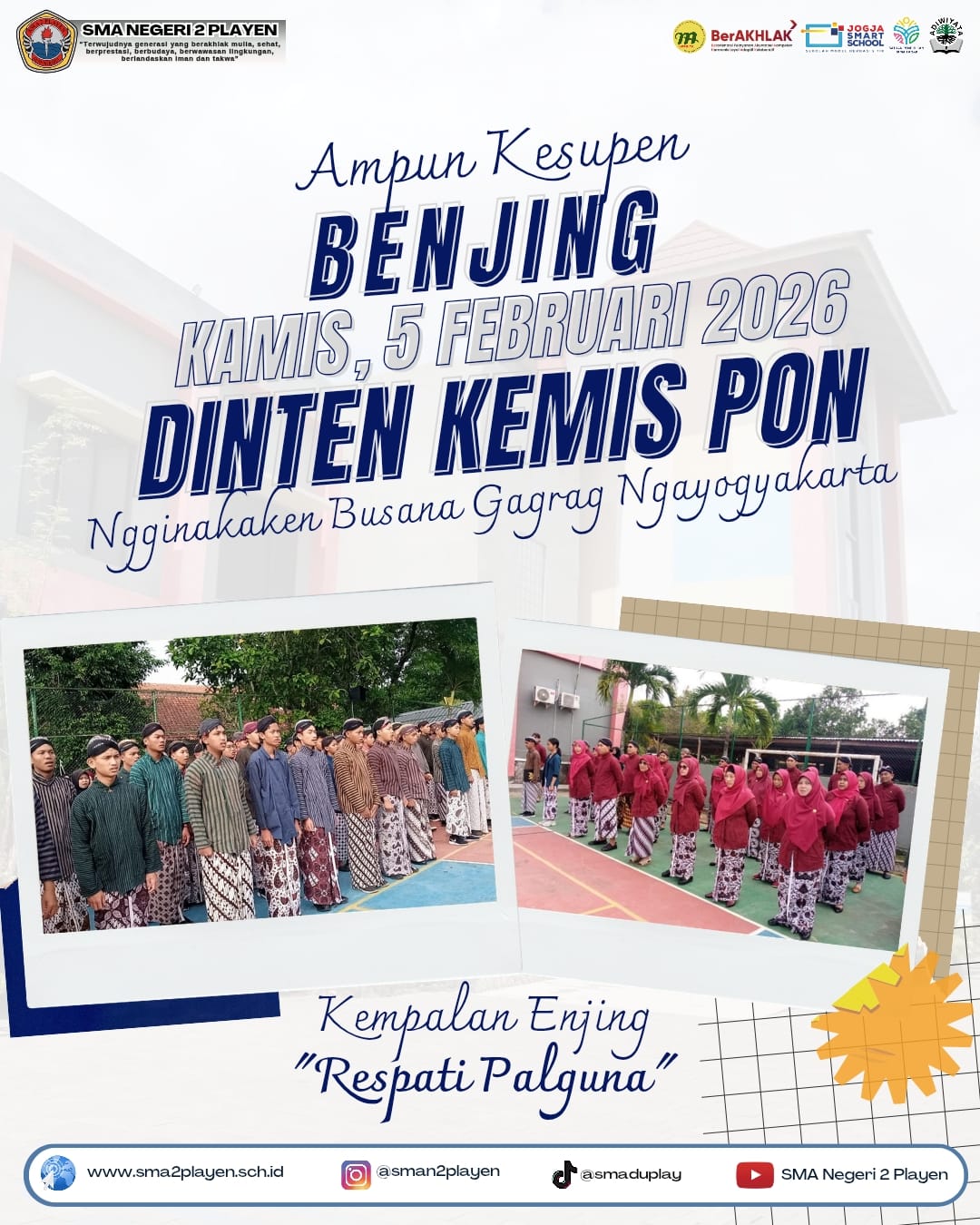 Ampun Kesupen Mbenjang Dinten Kamis Pon
