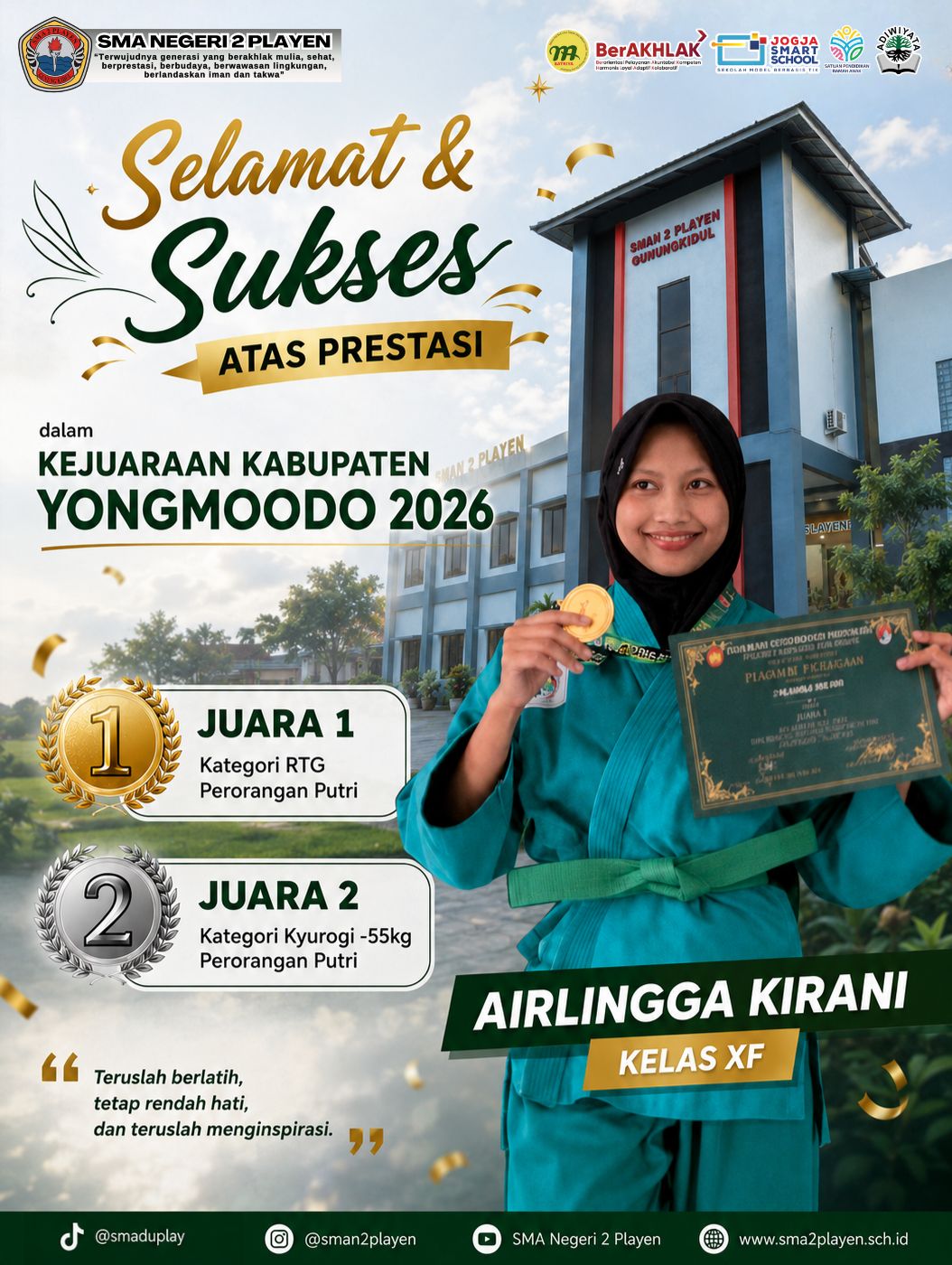 Prestasi SMA Negeri 2 Playen