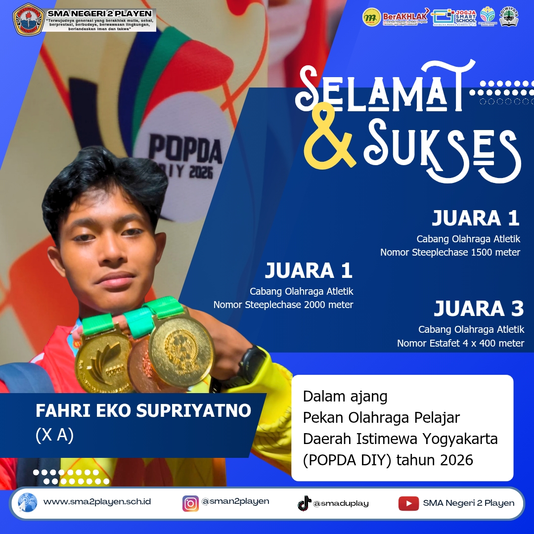 Prestasi SMA Negeri 2 Playen