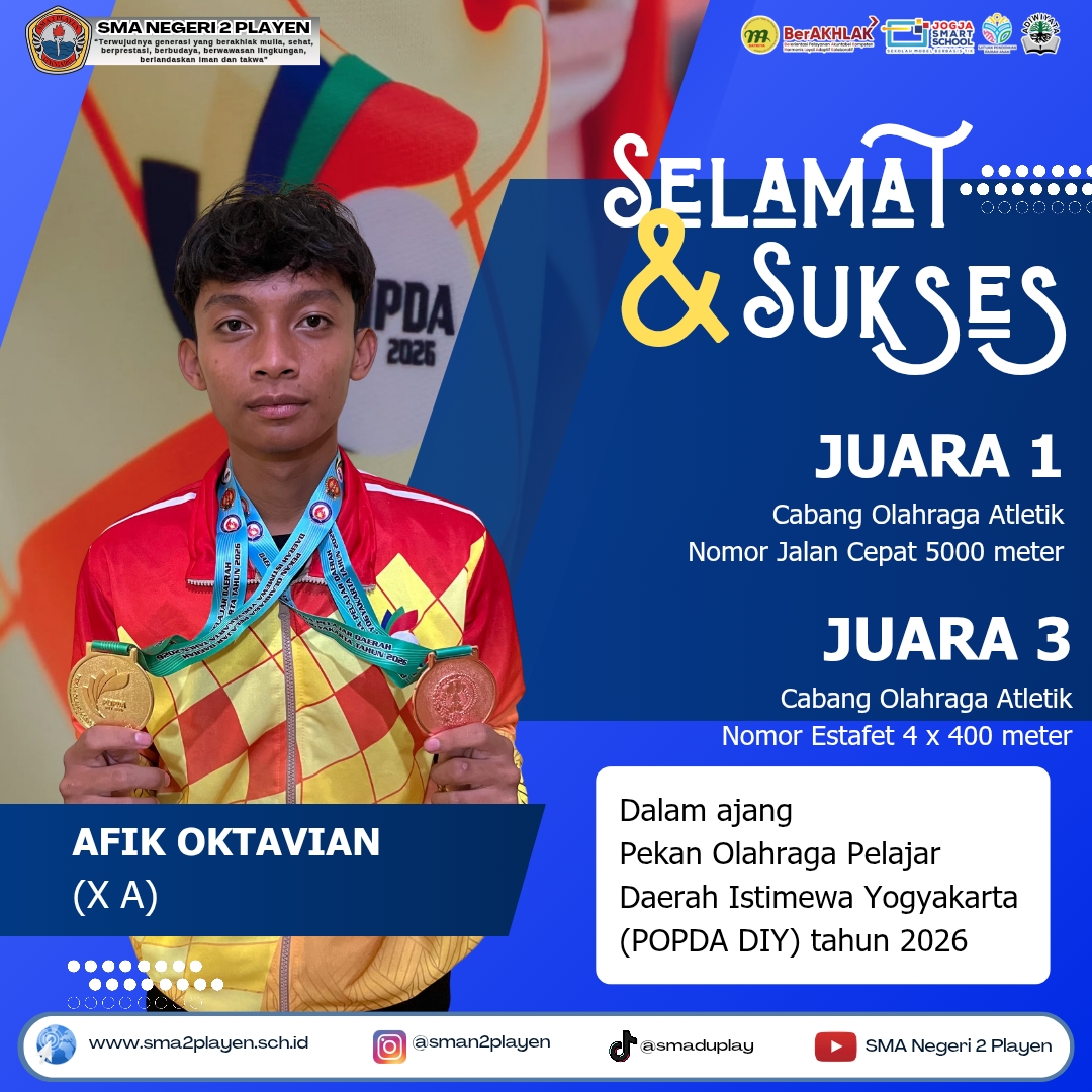 Prestasi SMA Negeri 2 Playen