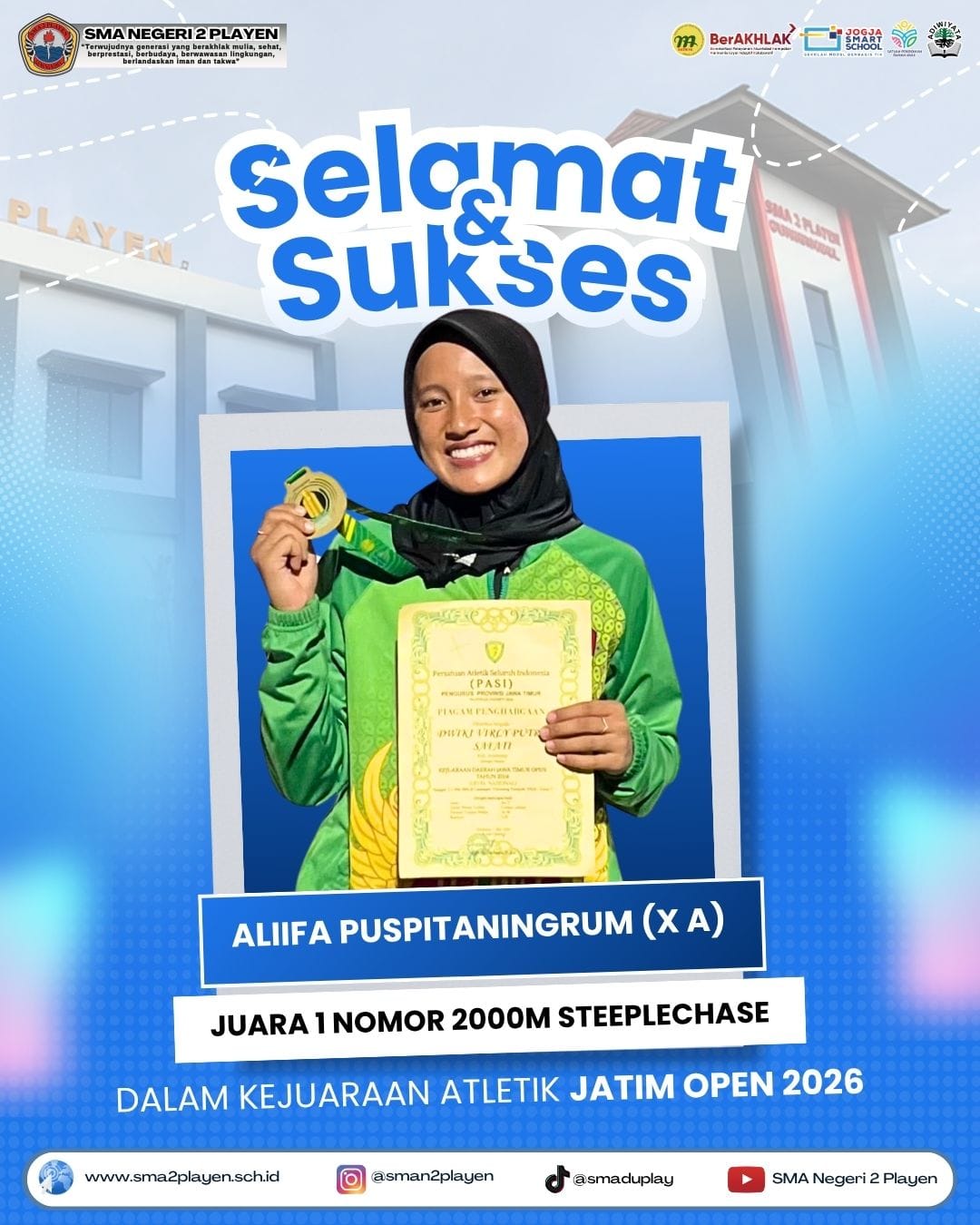 Prestasi SMA Negeri 2 Playen