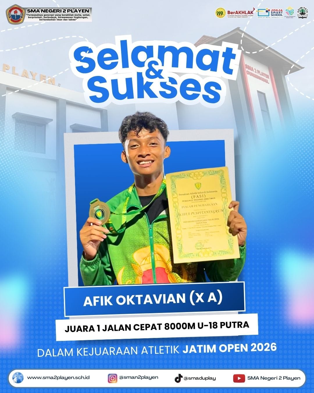 Prestasi SMA Negeri 2 Playen