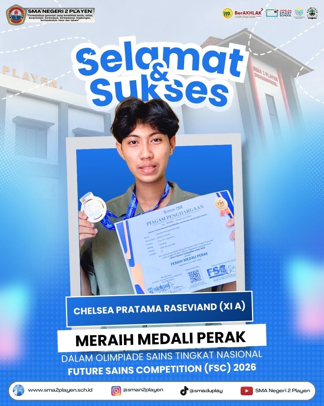 Prestasi SMA Negeri 2 Playen