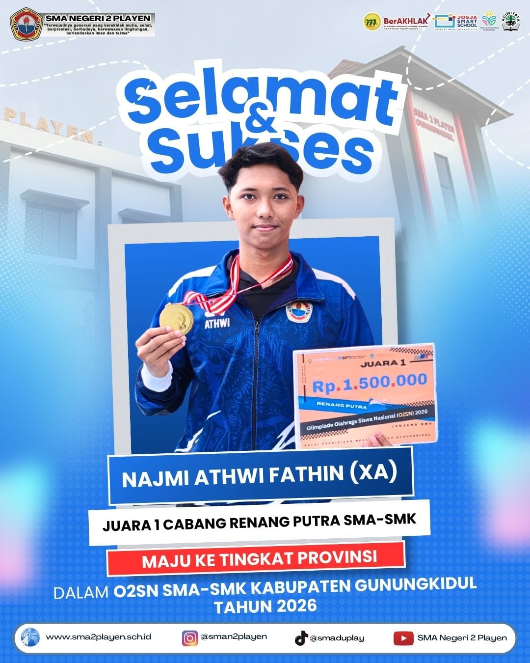 Prestasi SMA Negeri 2 Playen
