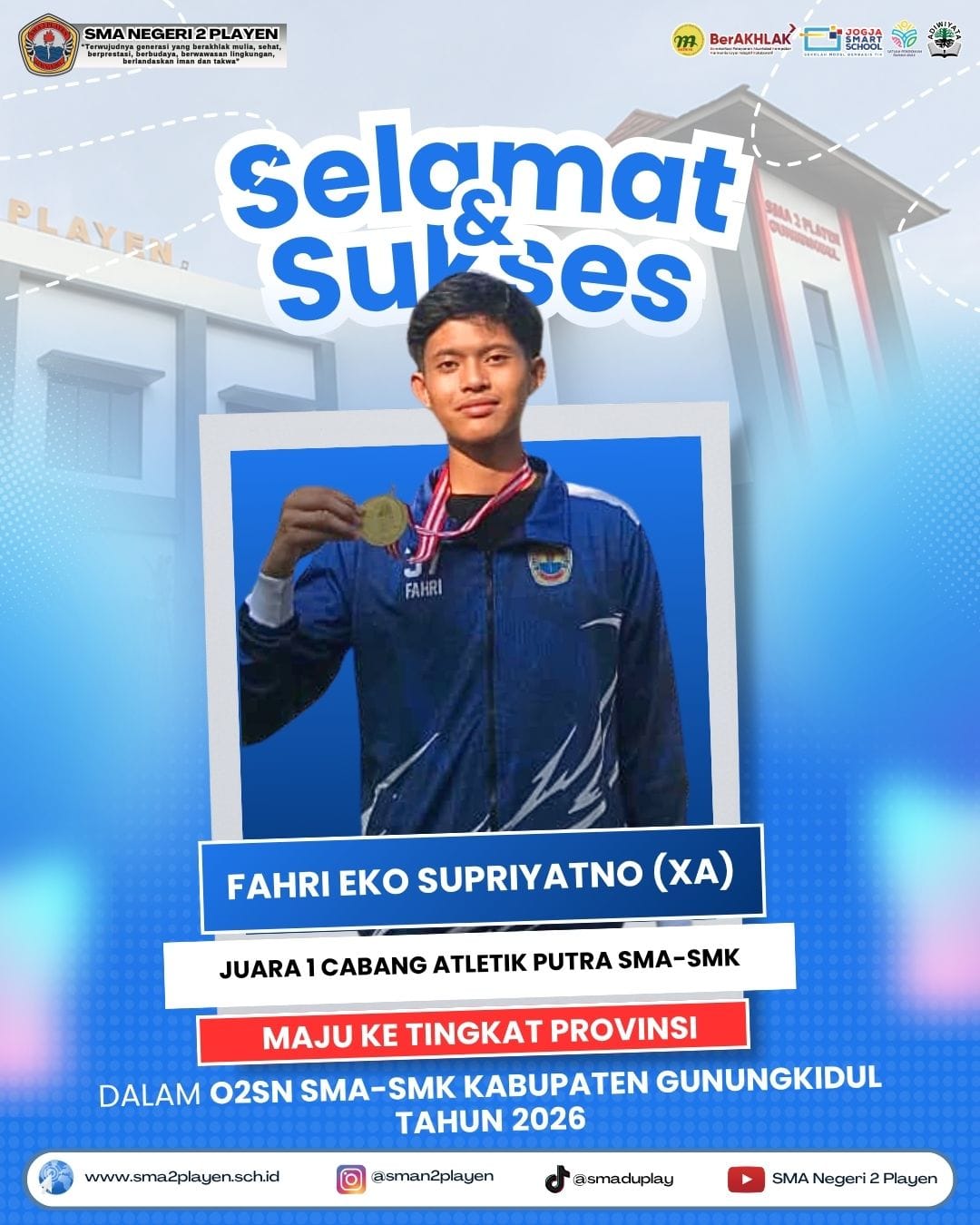 Prestasi SMA Negeri 2 Playen