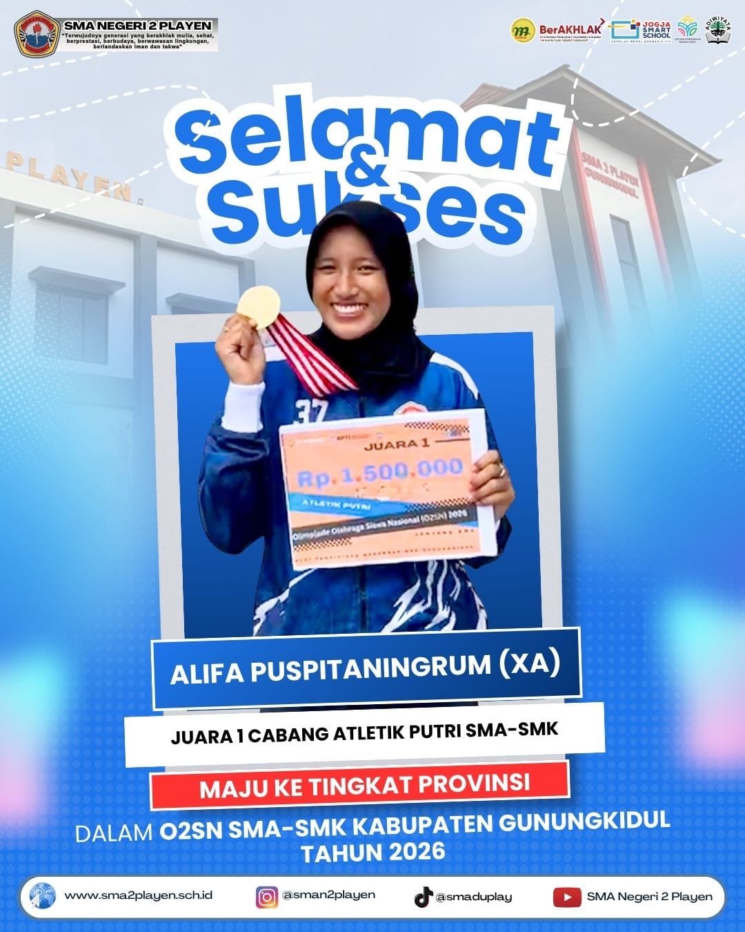 Prestasi SMA Negeri 2 Playen