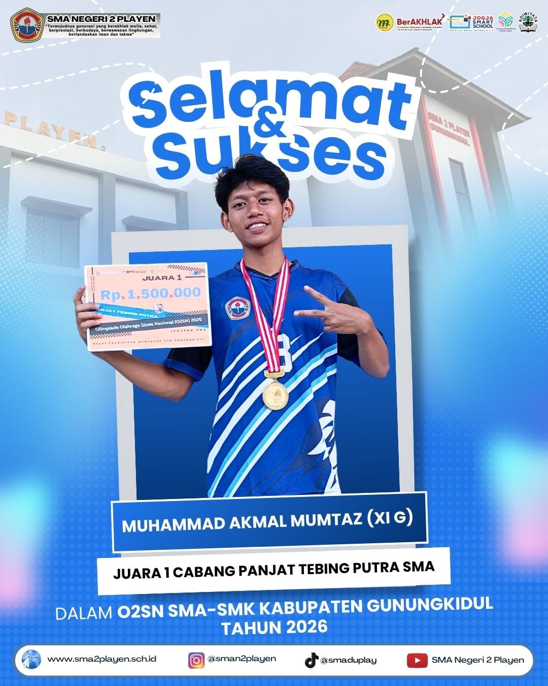 Prestasi SMA Negeri 2 Playen