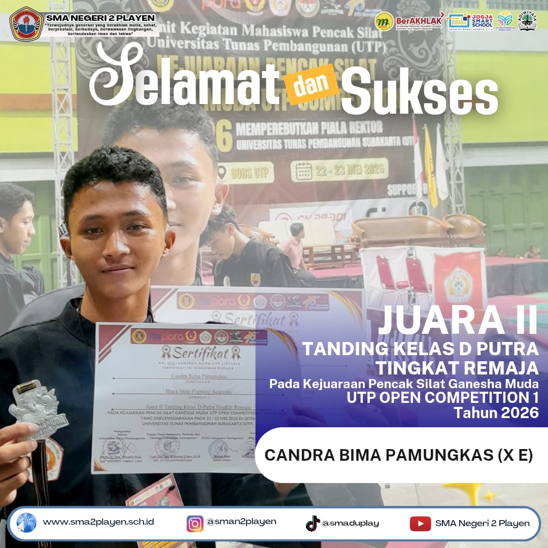 Prestasi SMA Negeri 2 Playen