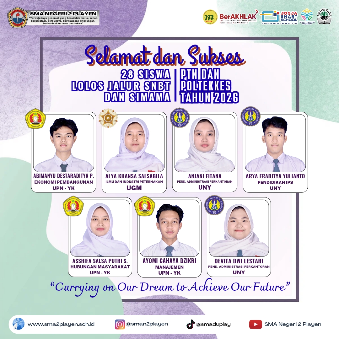 Prestasi SMA Negeri 2 Playen