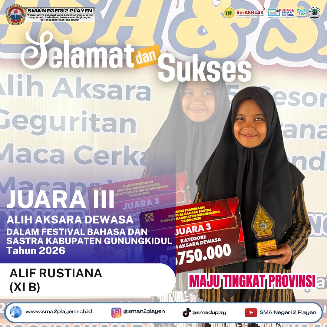Prestasi SMA Negeri 2 Playen