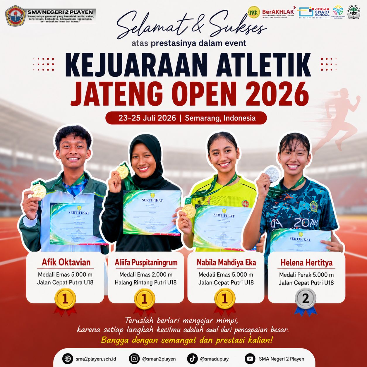 Prestasi SMA Negeri 2 Playen