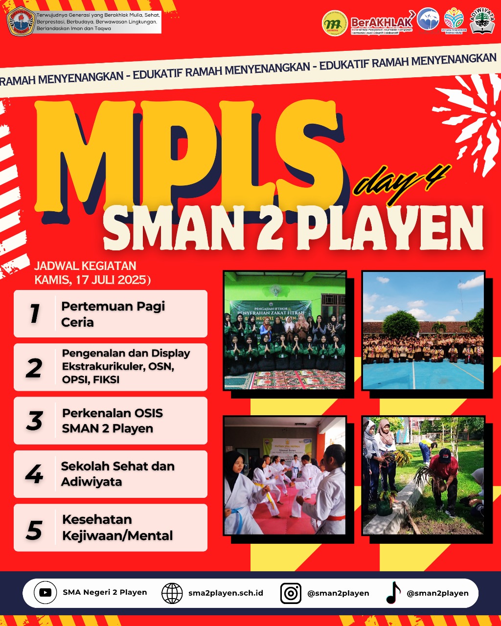 MPLS SMAN 2 Playen Day 4 Tahun Ajaran 2025/2026
