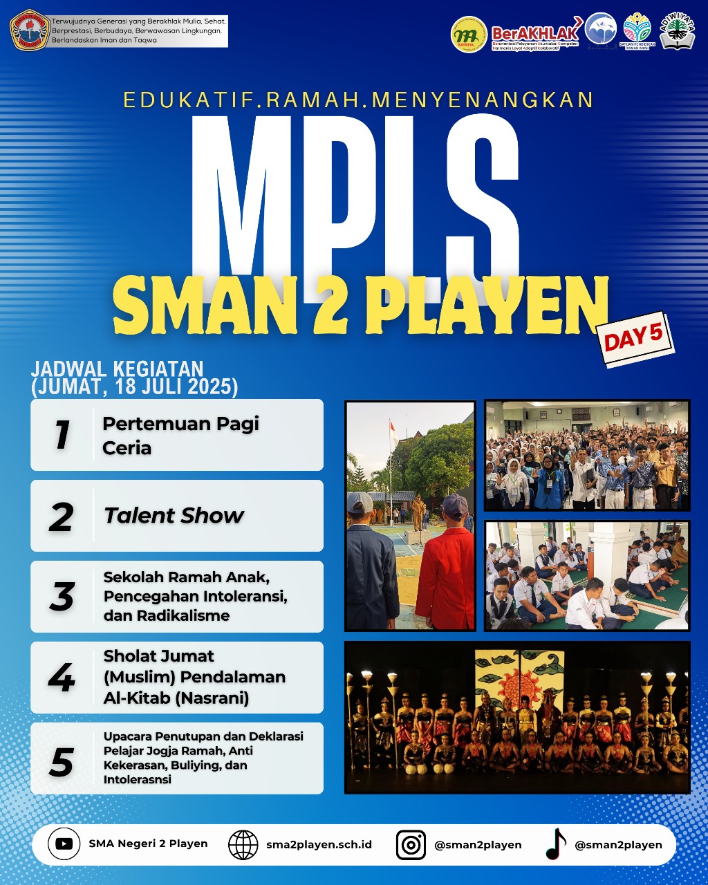 MPLS SMAN 2 Playen Day 5 Tahun Ajaran 2025/2026
