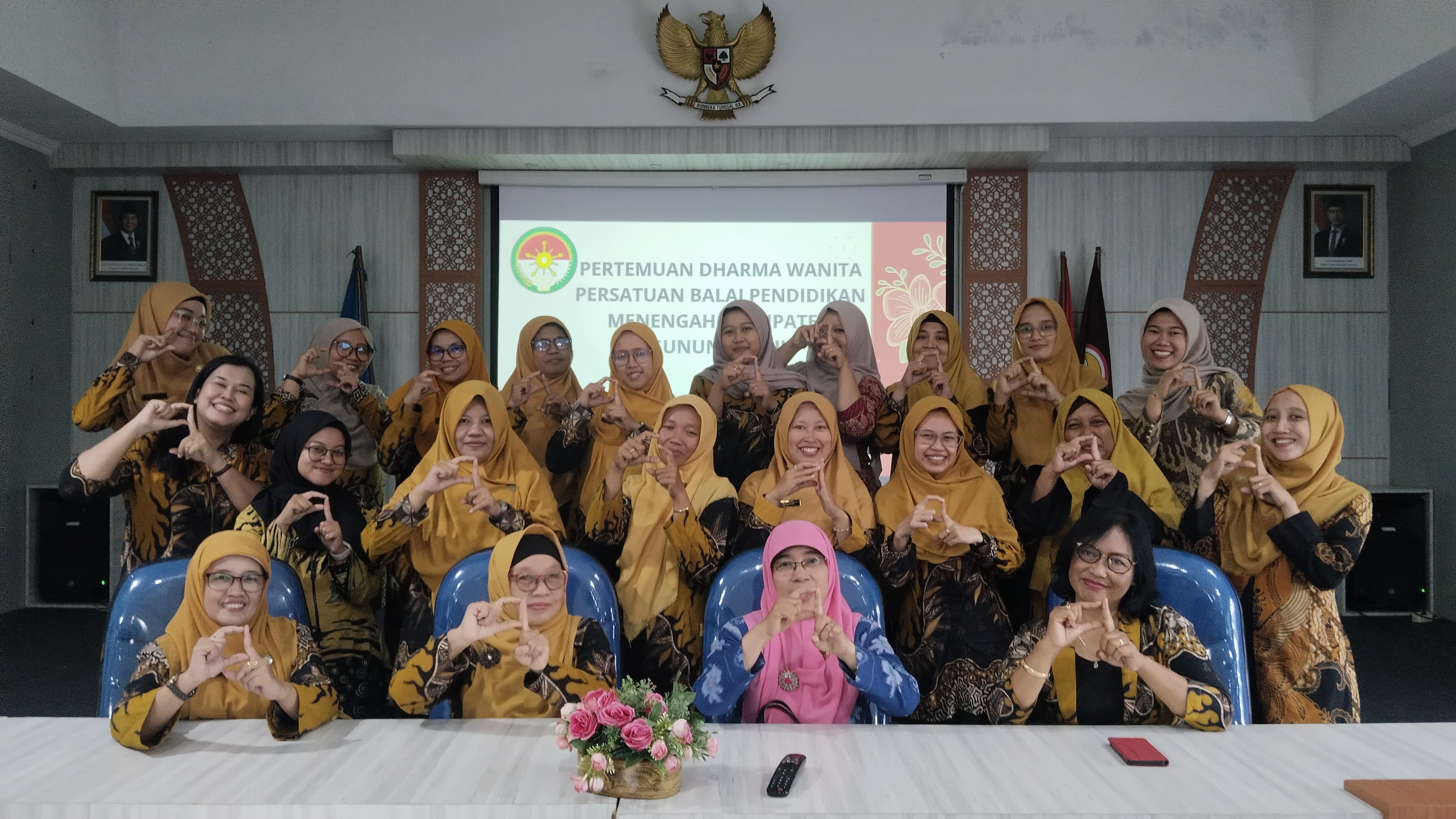 Pertemuan Dharma Wanita Persatuan Balai Pendidikan Menengah Kabupaten Gunungkidul