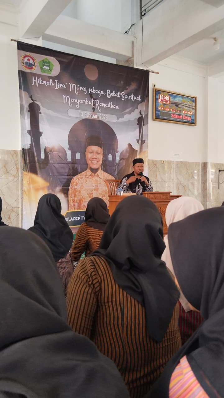 Pengajian Menyambut Bulan Suci Ramadhan 1447 H SMA Negeri 2 Playen