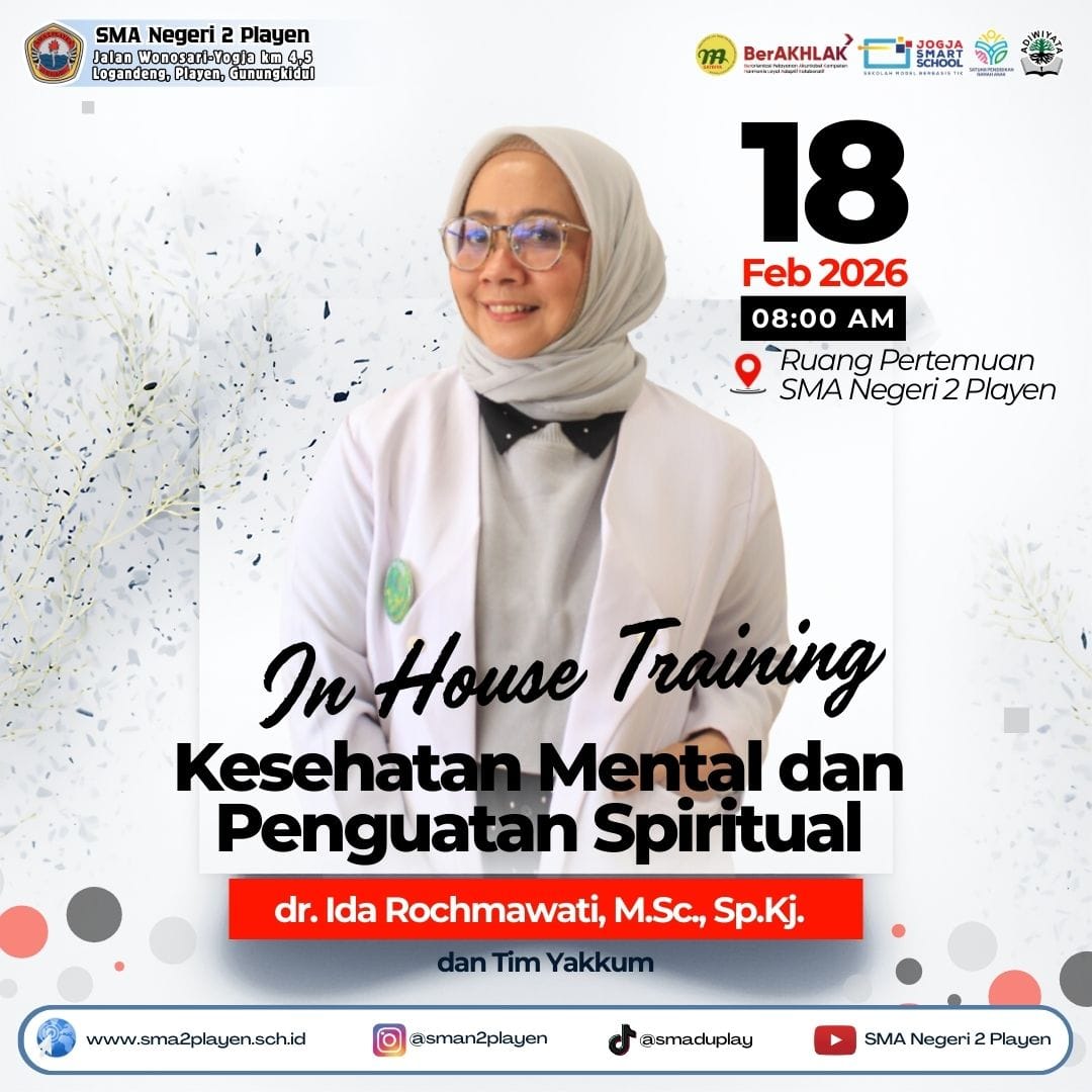In House Training Kesehatan Mental dan Penguatan Spiritual SMA Negeri 2 Playen