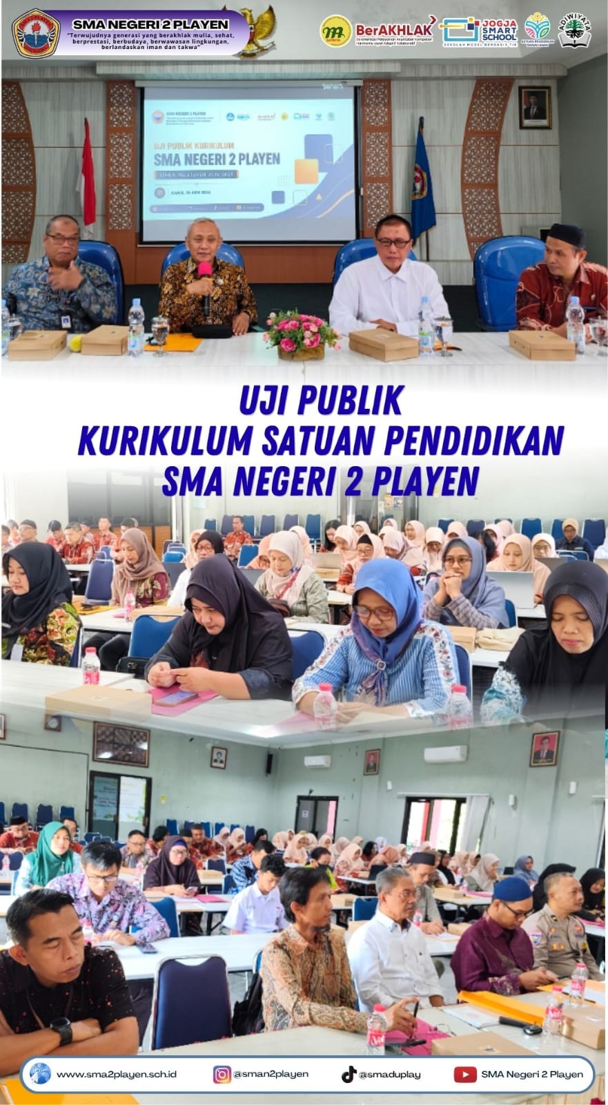 Uji Publik Kurikulum Satuan Pendidikan SMA Negeri 2 Playen